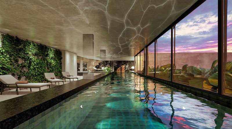 Edge Pinheiros – Piscina Coberta
